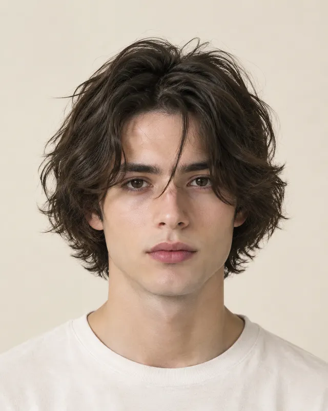 Messy medium length