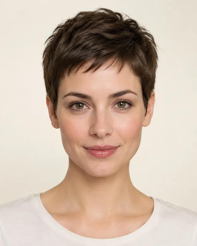 Pixie cut